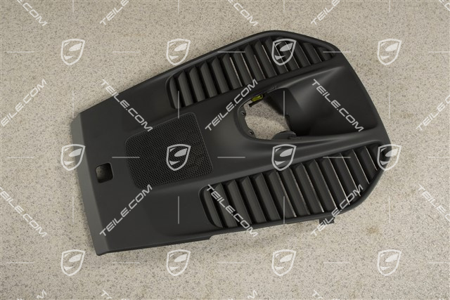 Dashboard trim Sport chrono, centre, Upper, Black