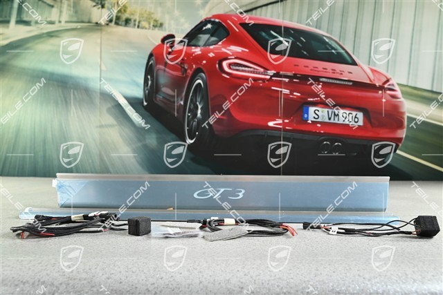 Blenden/Einstiegleisten, Beleuchtung, Edelstahl, GT3, Satz, L+R