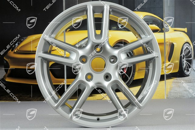 19" Felge Panamera, 9J x 19 ET64, in Brilliantsilber