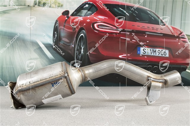 Front silencer, 3.0L 245kW, cyl. 4-6, L