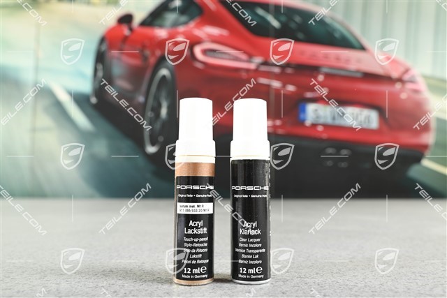 Lackstift, Grundlack und Klarlack, Aurum Metallic