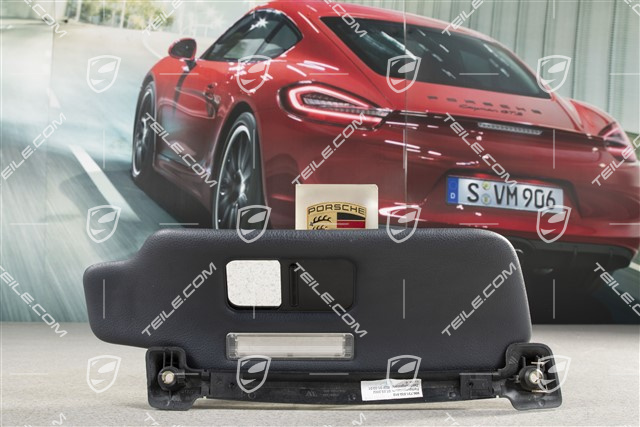 Sonnenblende, Targa, Kunstleder, metropolblau, R