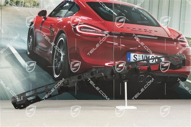 Rear bumper Retaining / attachment strip, upper