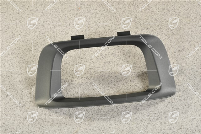 Cover trim ACC, center, Sport Design, Black matte