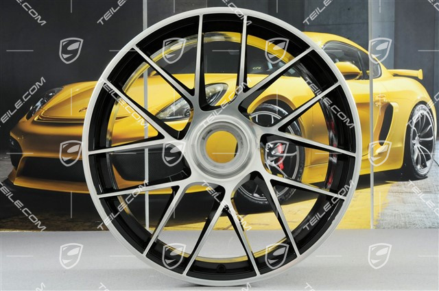 20-inch wheel rim set Turbo Sport III, central lock, 9J x 20 ET51 + 11,5J x 20 ET56, black