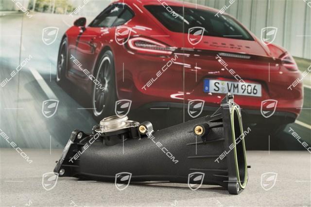 3,0 TDI, Luftführungsgehäuse / Ansaughutze zwischen Drosselklappen