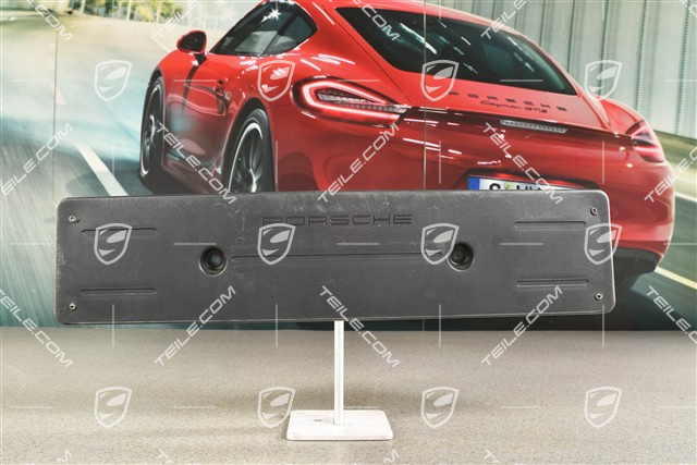 Front bumper number / Licence plate support, Large