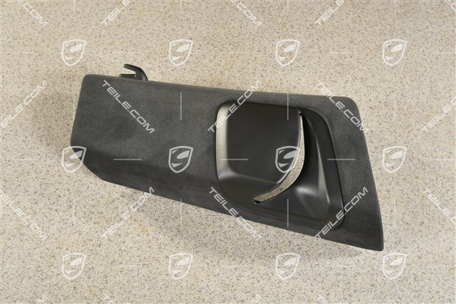 Verkleidung von B-Säule, Alcantara, Schwarz, Coupe, R