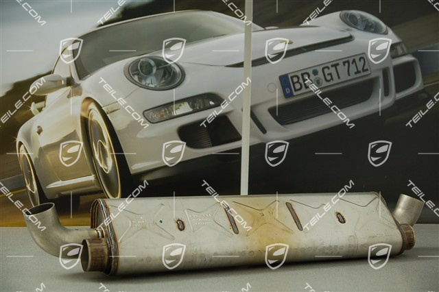 Main silencer, Turbo, Facelift 09-