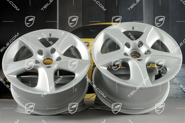 18-inch SportTechno wheel set, 8J x 18 ET50 + 10J x 18 ET47