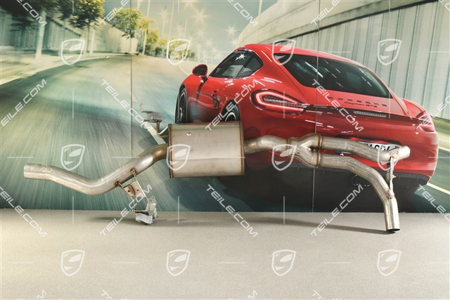 2,0L, Exhaust sytem silencer pipe