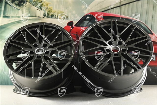 21" Felgensatz RS Spyder Design, 11J x 21 ET49 + 9,5J x 21 ET46, Turbonit