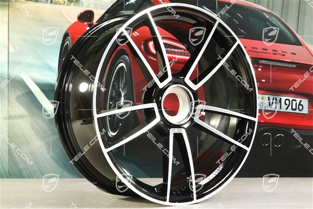 20" Felga Turbo S, 8,5J x 20 ET40 czarny wysoki połysk