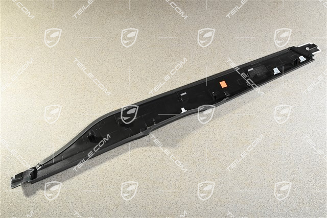 Trim for centre console, black, right