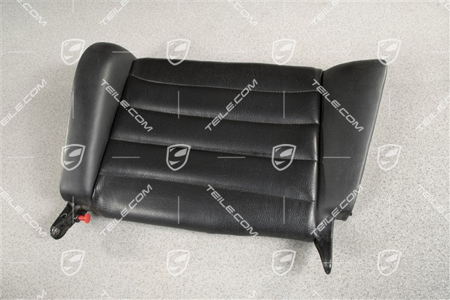 Back seat backrest, Cabrio, Leatherette, Black, L
