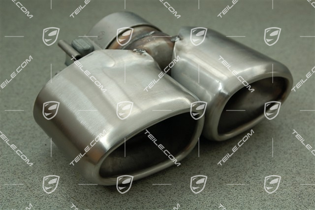 Dual tailpipe, Boxster S