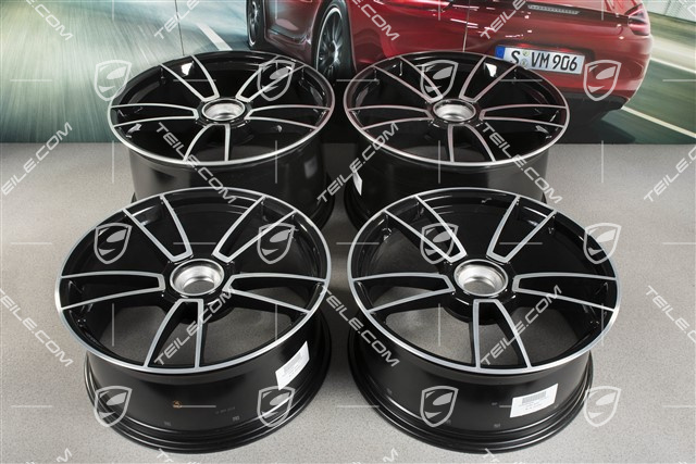 20+21" Komplet felg Turbo Sport 4, felgi: przednie 8,5J x 20 ET50 + tylne 11,5J x 21 ET67
