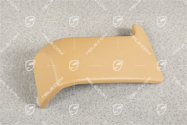 Handschuhkasten Blende, Leder, Sandbeige