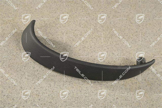 Zuziehgriff / Abdeckblende, Schwarz, Vorne=Hinten, R