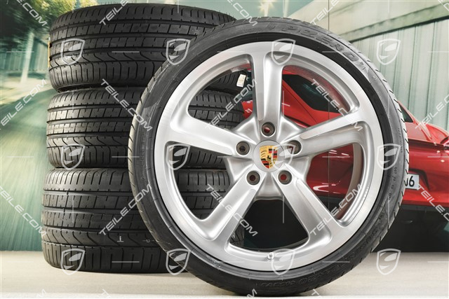 20" Koła letnie SportTechno, felgi 9J x 20 ET51 + 11,5J x 20 ET68, opony letnie Pirelli P Zero 245/35 R20 + 305/30 R20, bez czujników ciśnienia