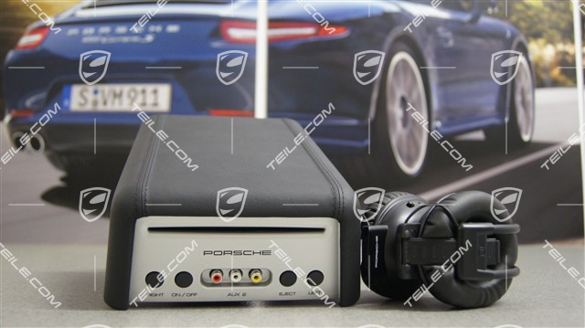 DVD headrest monitor, basic package, black