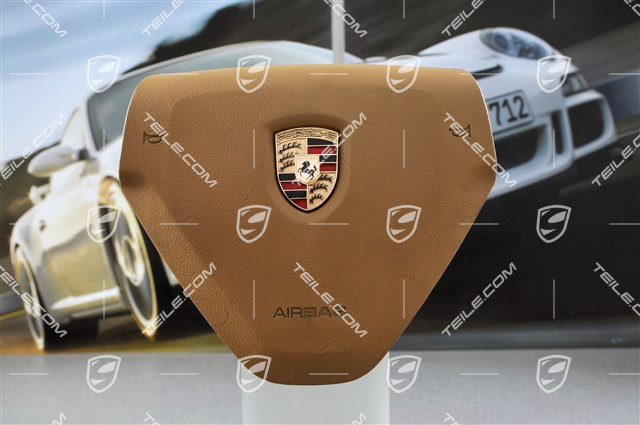 Airbag, 3-spoke, plastic, sand beige