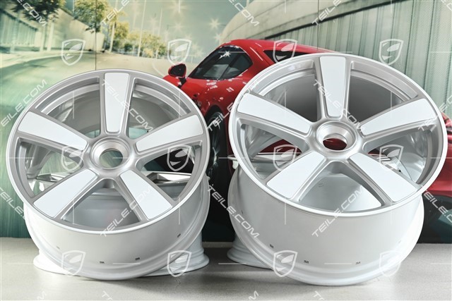 20+21" Sport Classic II wheel rim set, front rims 9,5J x 20 ET44 + rear rims 12J x 21 ET70