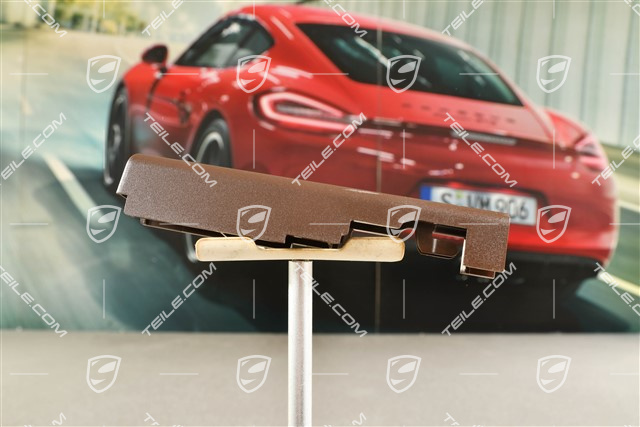 Abdeckschiene für Vordersitz, Hinten, Trüffelbraun, L=R