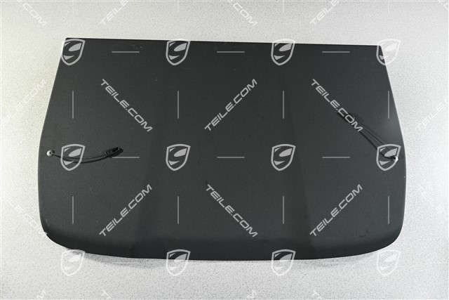 Kofferraumabdeckung / Hutablage, Schwarz