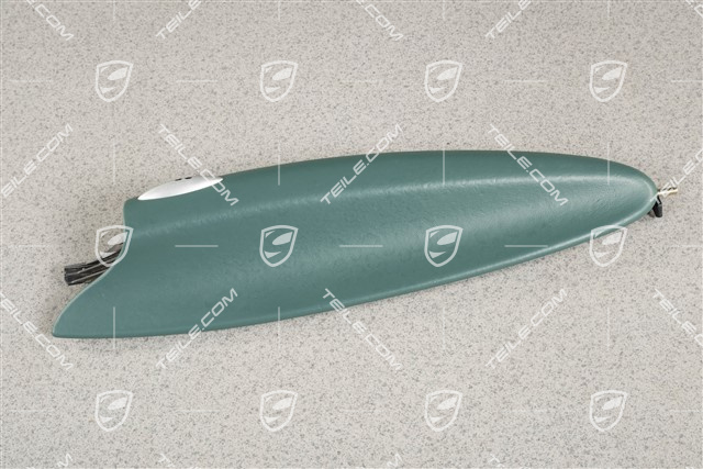 Deckel, Ablagefach, Leder, Nephritegrün, L