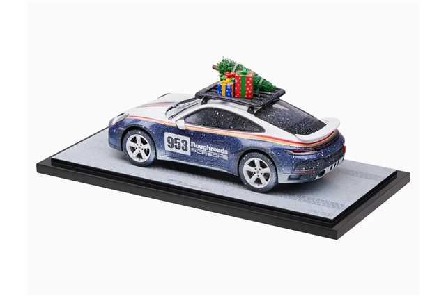 Porsche 911 Dakar (992) Xmas, Limited Edition, multicolor / black, scale 1:18