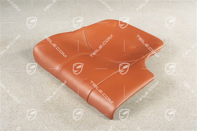 Back seat lower / cushion, Coupe/Targa, leather, Terracotta, L