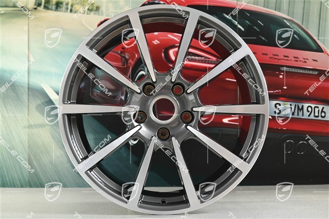 20-inch wheel Carrera Classic, 8J x 20 ET57 + 10J x 20 ET45, titanium dark