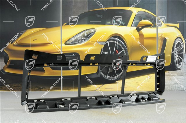 GT2 RS Retaining frame / grille, black satin, centre GT2 RS Retaining frame / grille, black satin, centre