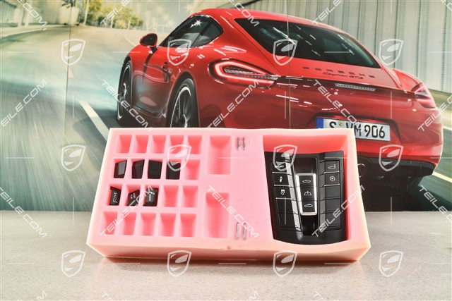Convertible / Cabrio, Control panel / switchboard centre console