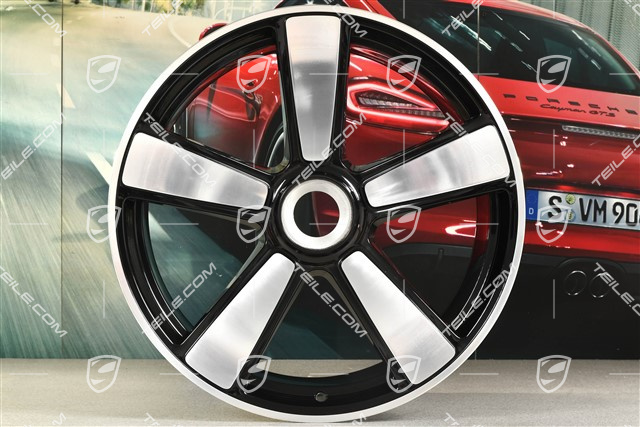 20+21-inch wheel rim set Sport Classic II, rims: front 9,5J x 20 ET44 + rear 12J x 21 ET70