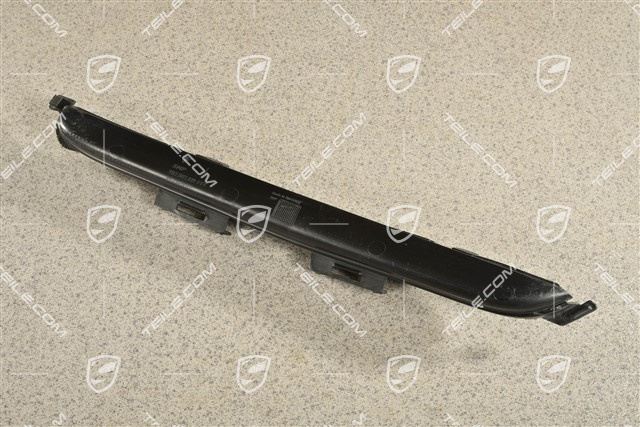 Cover trim for grille, matte black, L