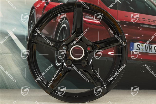 18-inch wheel Boxster IV, 9J x 18 ET47, black high gloss