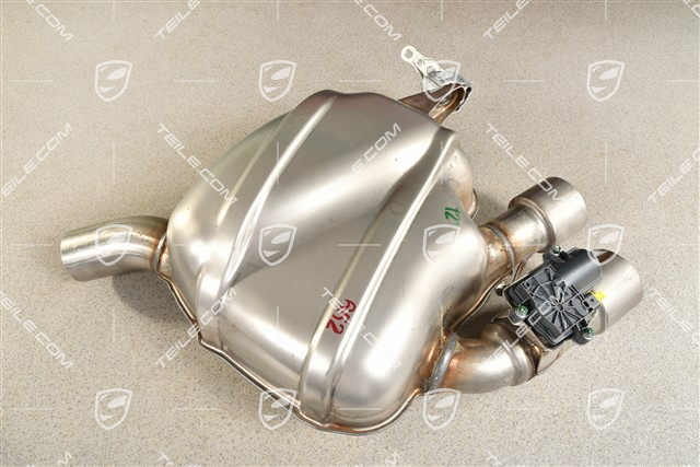 3,0L / 3,6L, Rear muffler without tail pipe, L