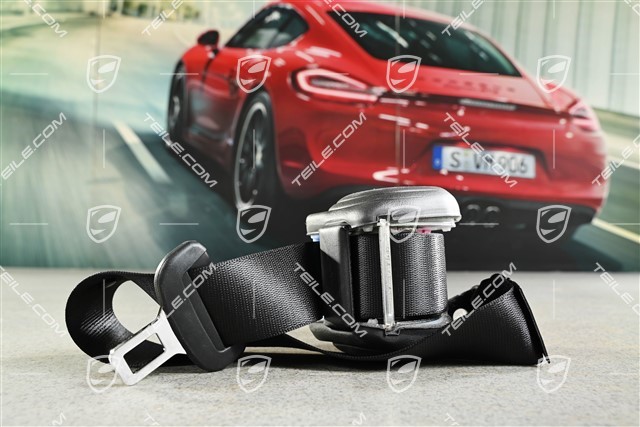 Targa / Cabrio, Pas bezpieczeństwa, tylny, czarny, USA, L
