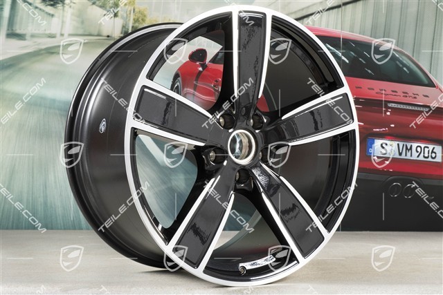 22" Felga Sport Classic, 11,5J x 22 ET61, czarny perłowy metalik / Jet Black Metallic