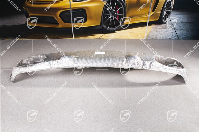 Heat protection, centre, Turbo facelift