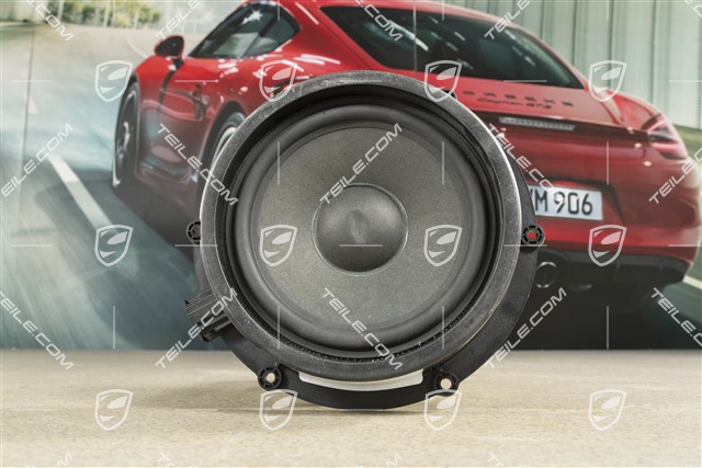 Front/rear door subwoofer, L=R