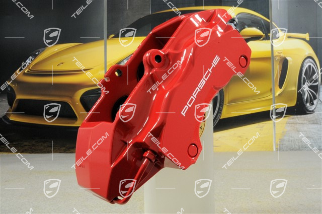 Festsattel ohne Belag, rot, 4S / Turbo, R Festsattel ohne Belag, rot, 4S / Turbo, R