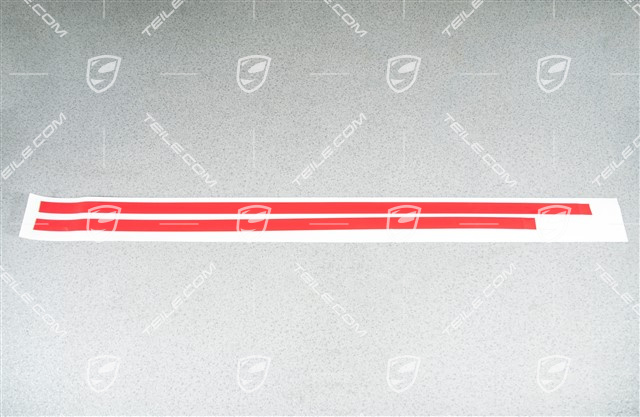 Front bumper retaining frame upper, adhesive film / strip, GT2RS Front bumper retaining frame upper, adhesive film / strip, GT2RS