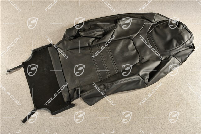 Coupe, Backrest cover, Leather, Black, GTS, R