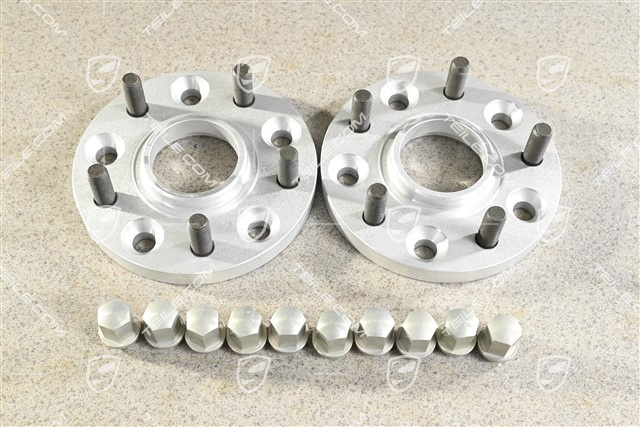 Spurverbreitungssatz, Distanzring 17 mm, inkl. Radmutter