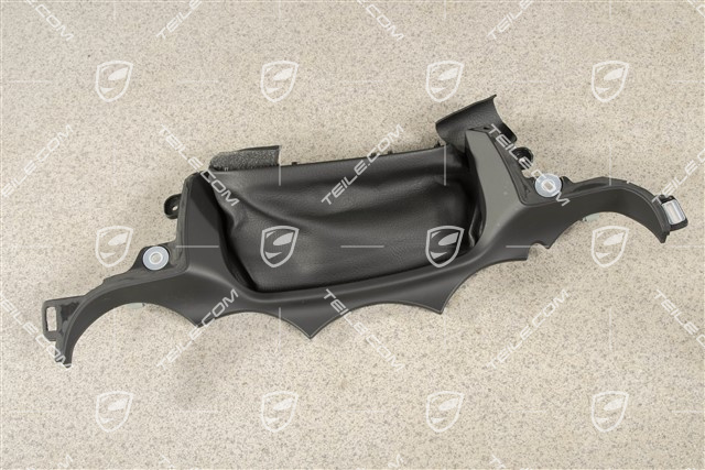 Cover, Instrument cluster, Black, LL
