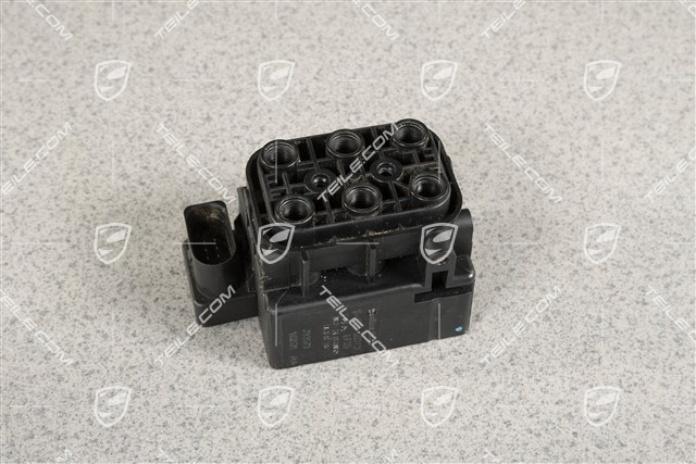 Valve control unit, air suspension adjustment / levelling system