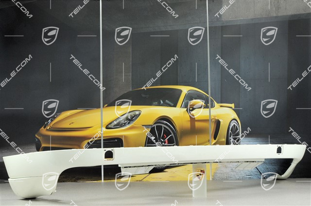 Sport Design rear bumper panel, spoiler